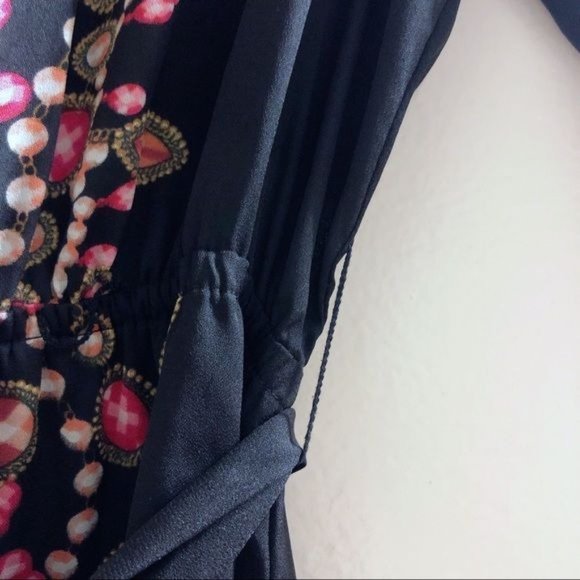 Max and Cleo Nikki Crimson Long sleeve Dress Small - Picture 6 of 8